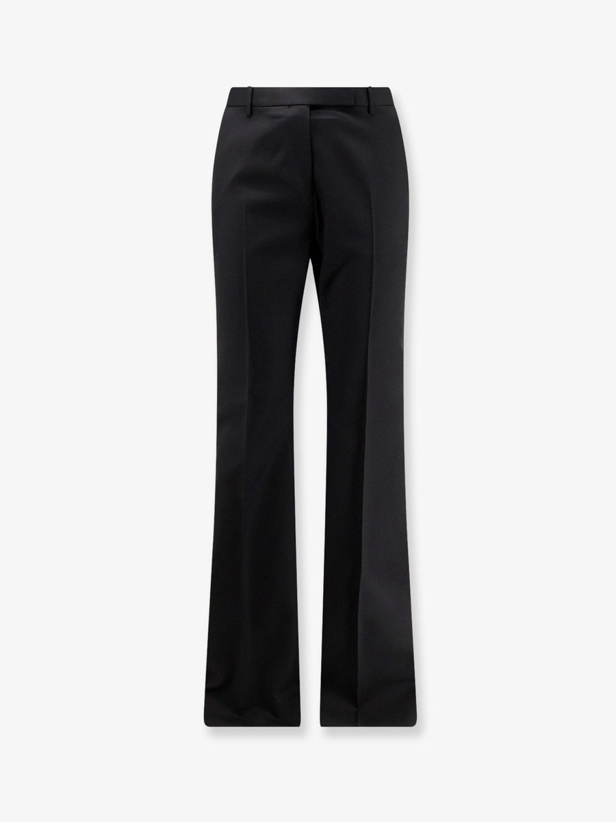 Trousers Wool-Silk Black