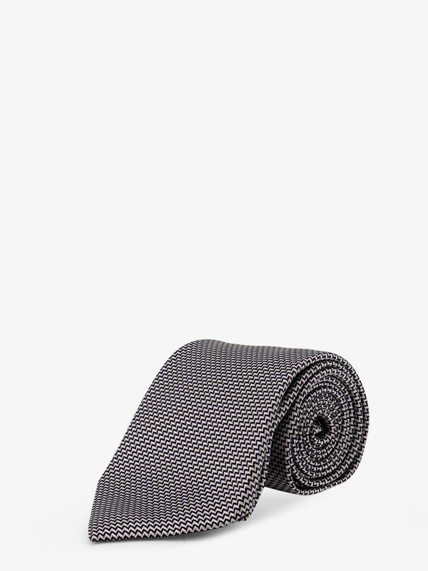 Silk Tie Grey Ties & Bow