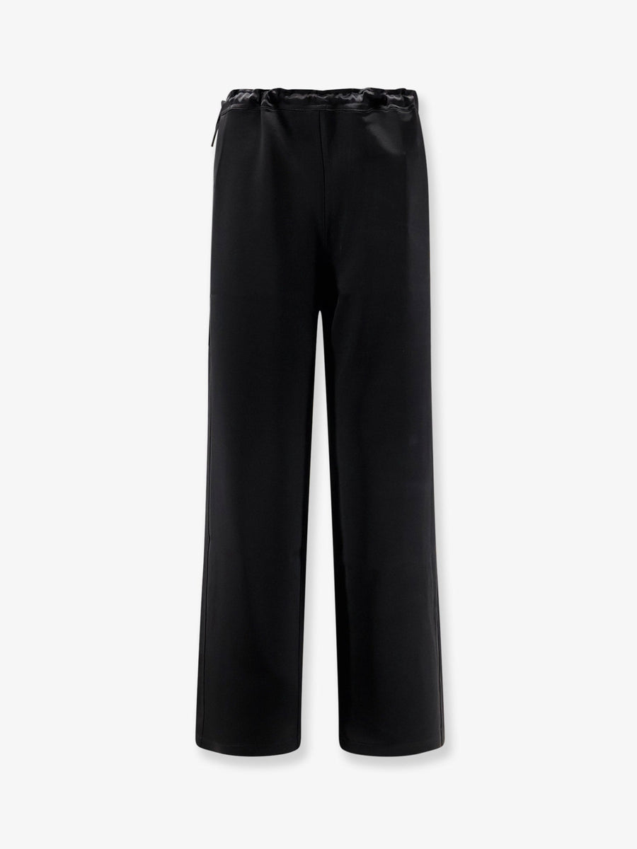 Trousers Satin Black Acetate