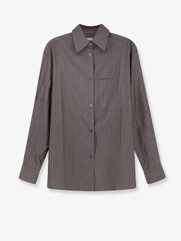 Shirt Silk-Wool Grey