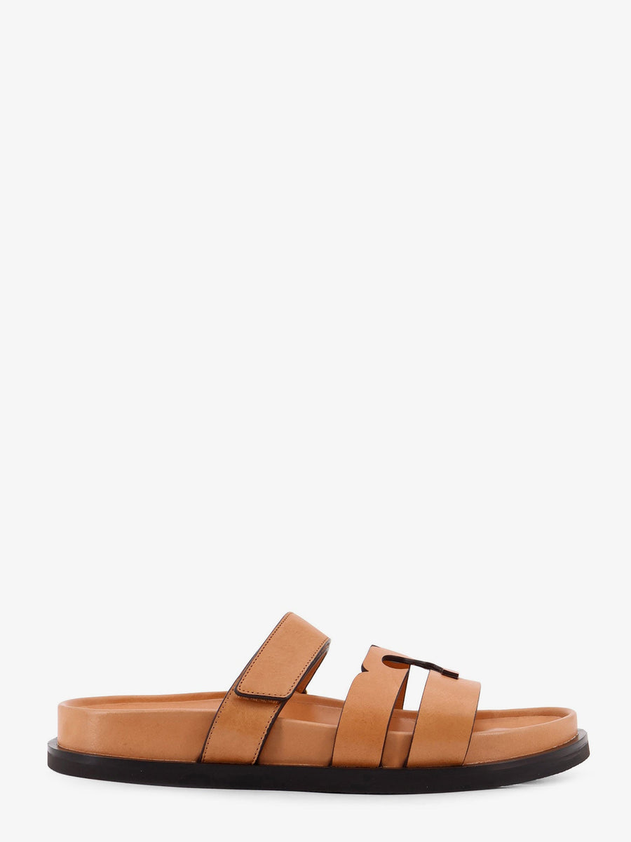 Ines Sandals Leather Brown Pelle