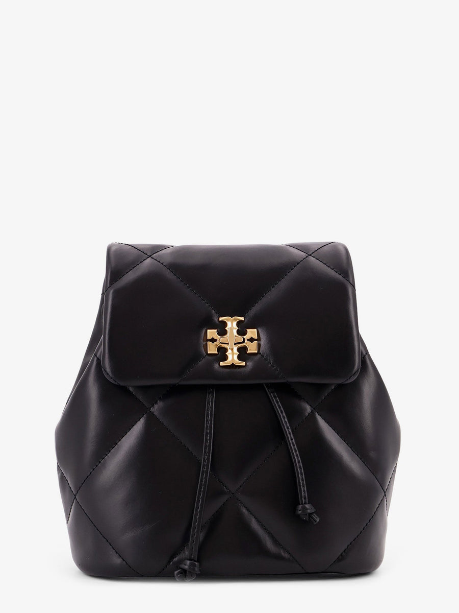 Backpack Kira Diamond Black Leather Backpacks