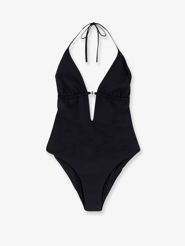 One-Piece Swimsuit Black Polyamide Swimwear