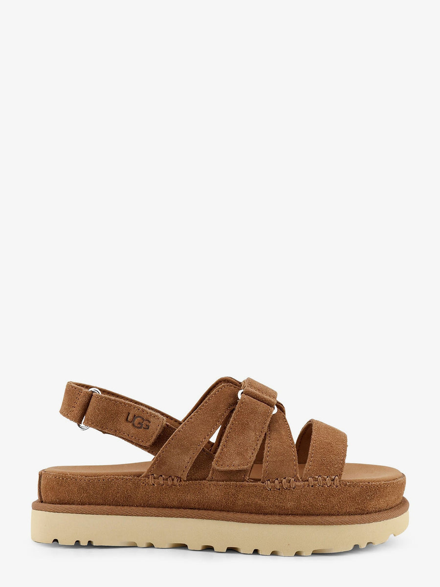 Sandals Goldenstar Gleam Suede Beige