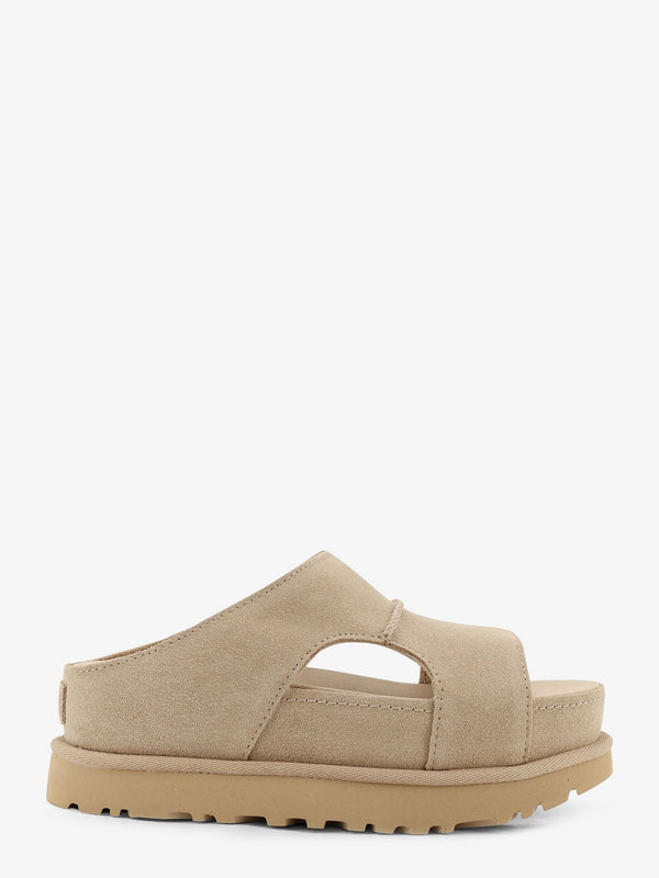 Sandals Goldenstar Beige Suede