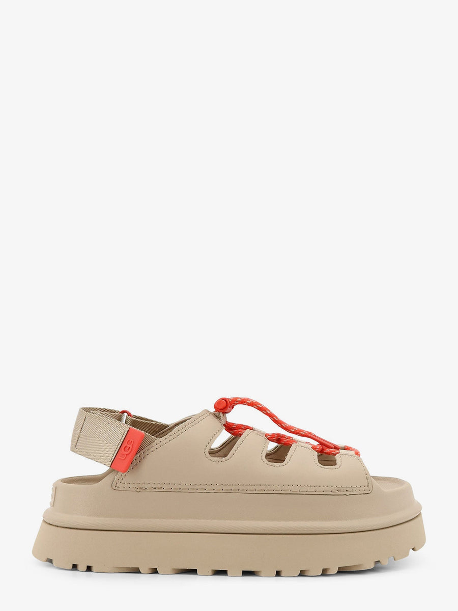 Sandals Goldenglow Leather Beige Leather/rubber