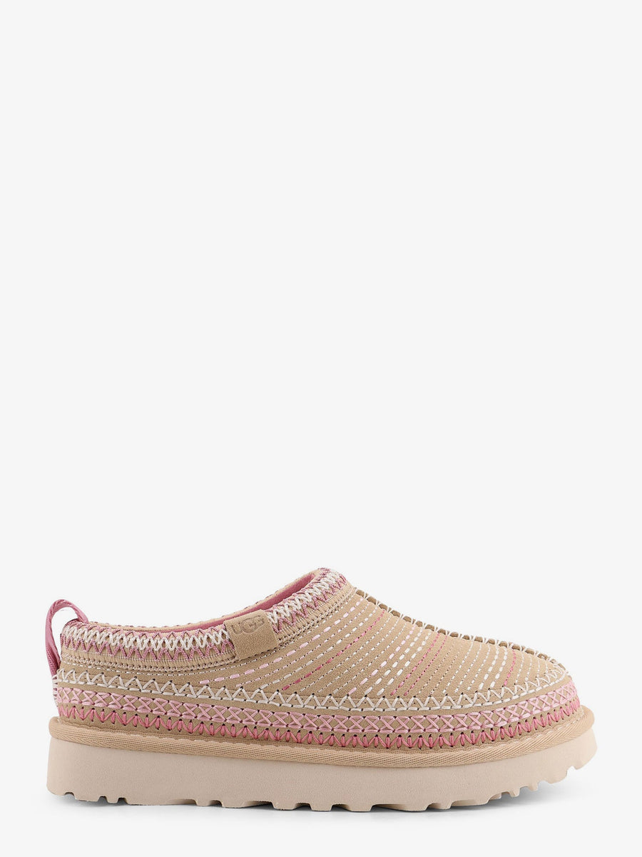 Tasman Meadow Suede Sandals With Multicolor Stitching