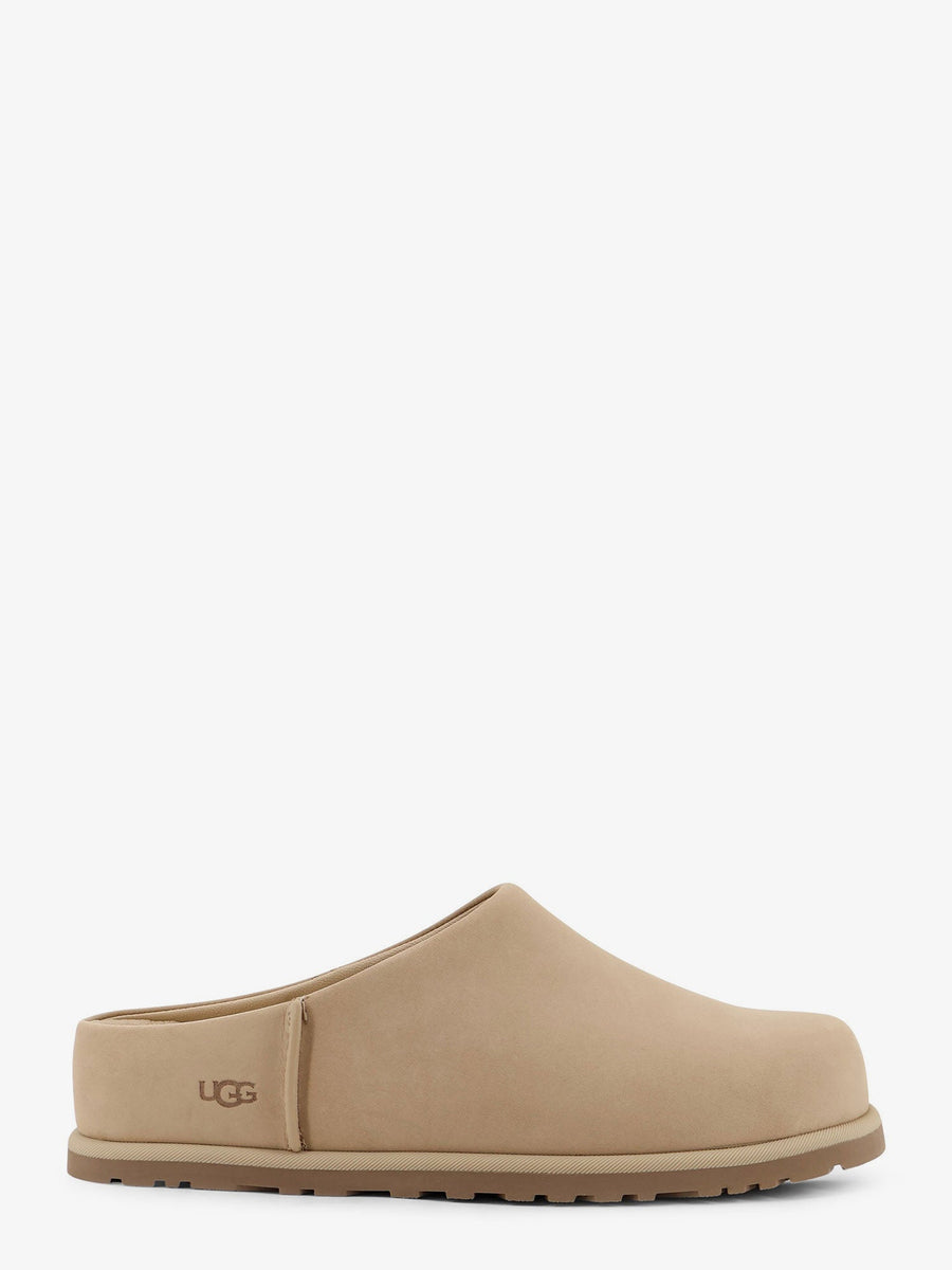 Sandals, Beige Nubuck Leather