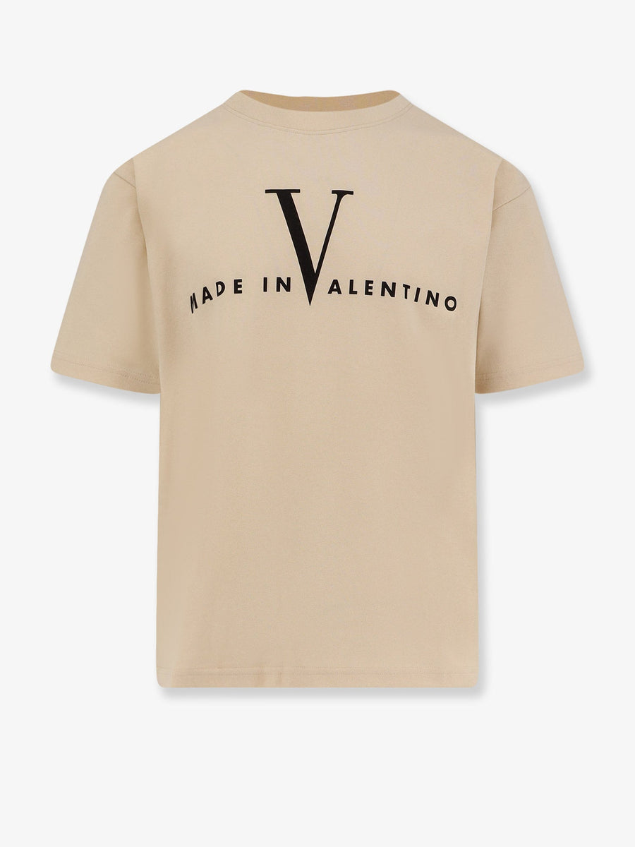 Cotton T-Shirt Beige T-shirts