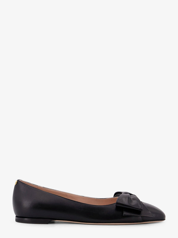 Leather Ballerinas Bowow Black Ballerina Shoes