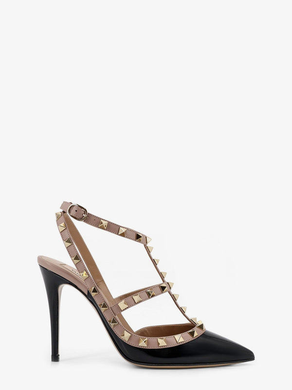 Pumps Rockstud Patent Leather Black