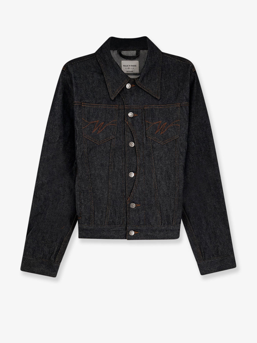 Denim Jacket Blue Cotton
