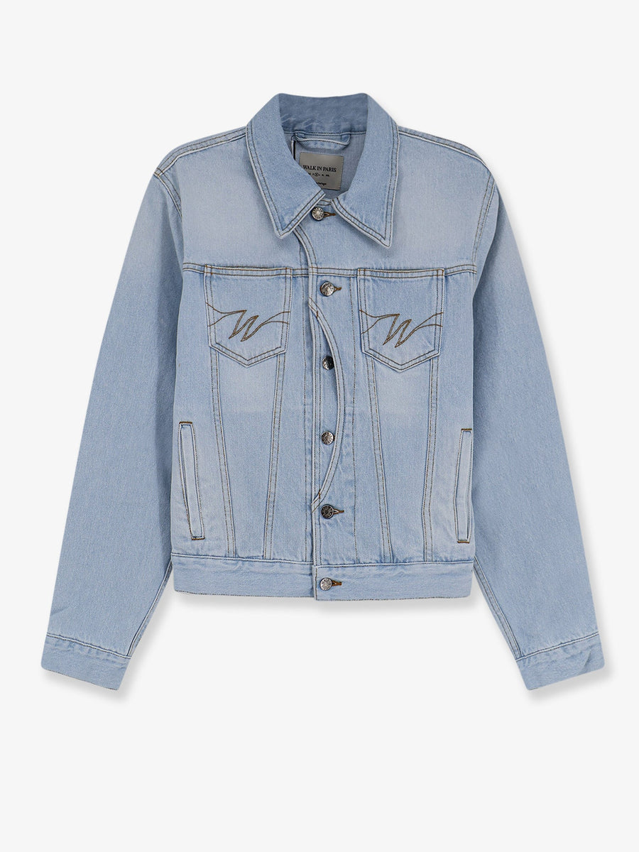 Denim Jacket Postman Light Blue Organic Cotton