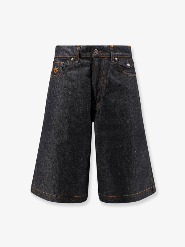 Denim Shorts Blue Cotton