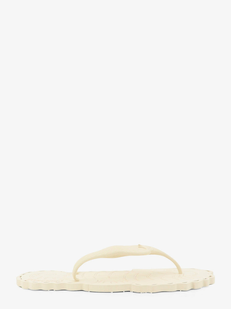 Sandals Seafoam Rubber White