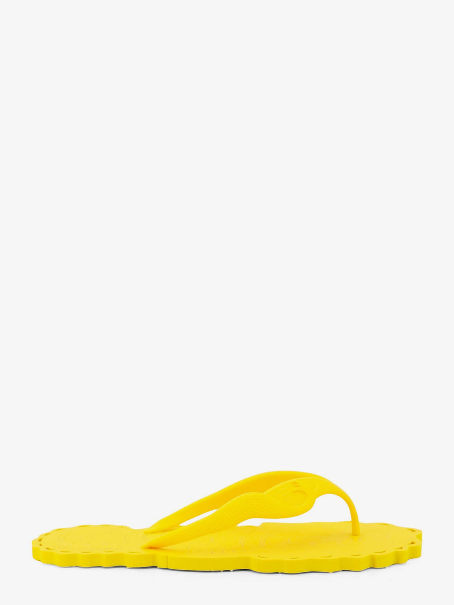 Thong Flip Flops Seafoam Yellow Rubber Sandal