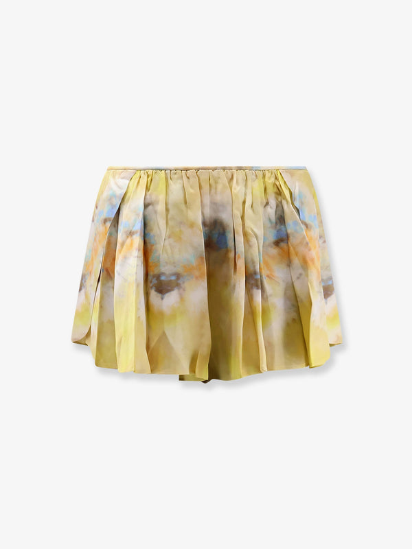 Micro Shorts Alchemy Yellow Silk