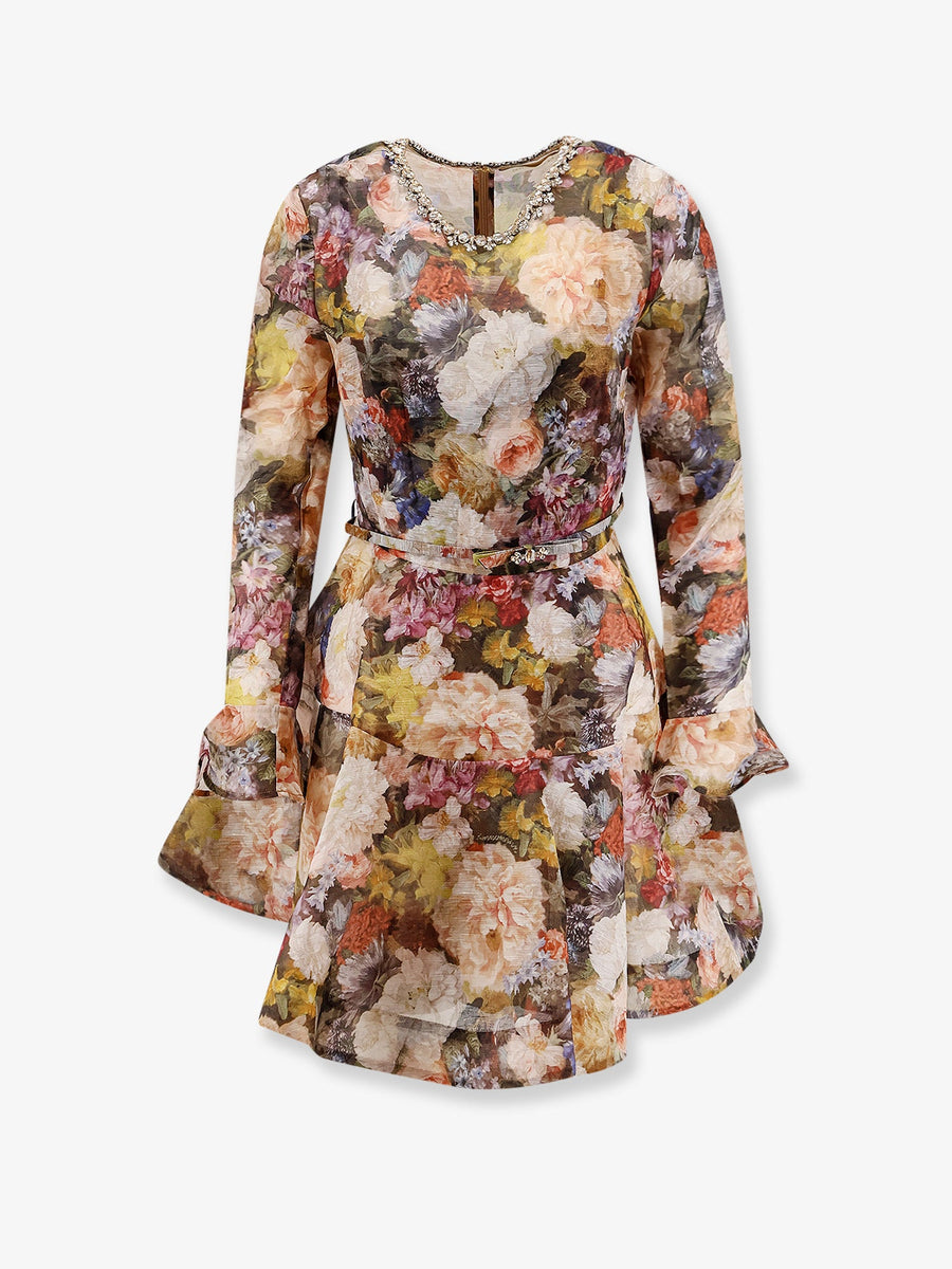 Dress Alchemy Linen-Silk Multicolour