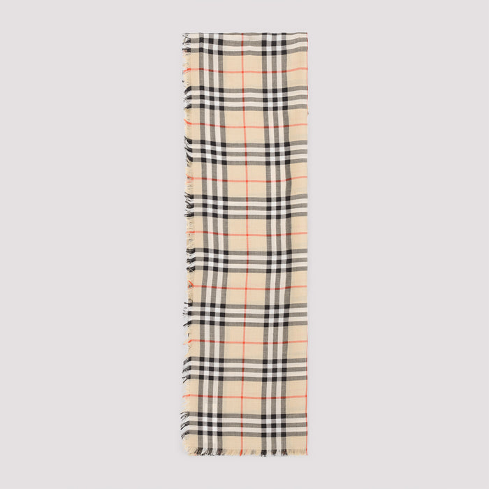 Scarf Nude & Neutrals Cashmere Mulberry Silk
