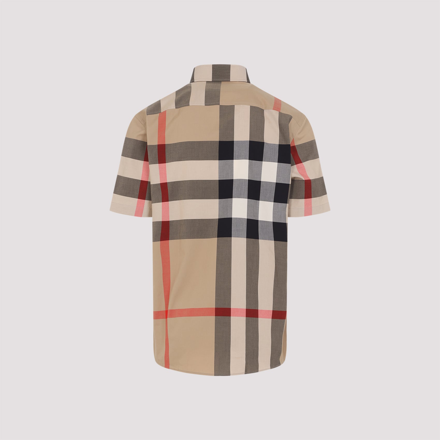 Ss Summerton Shirt Nude & Neutrals Cotton