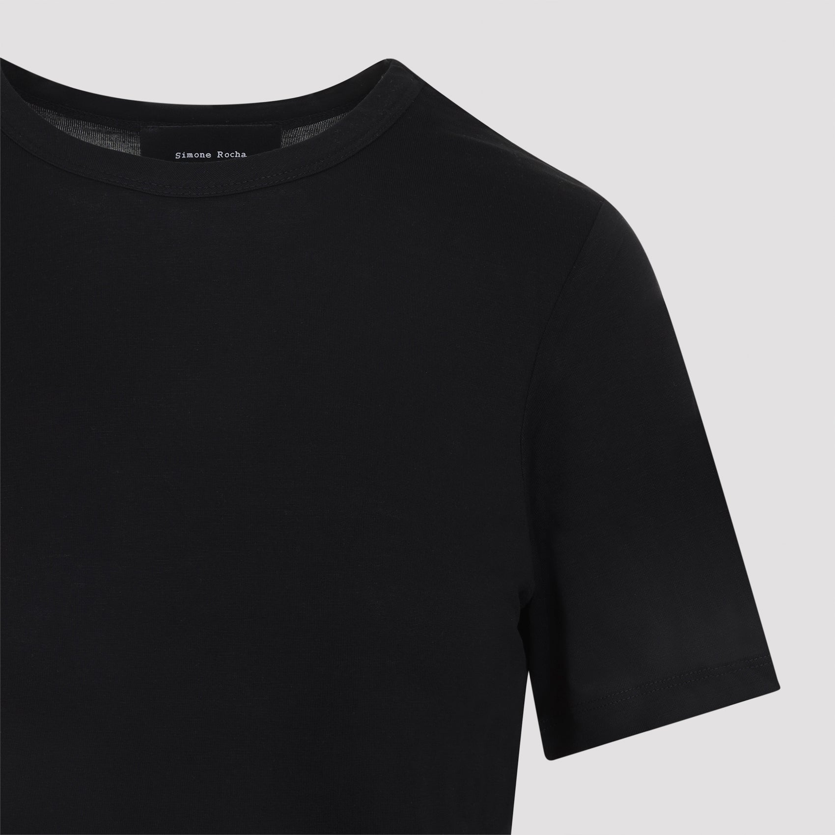 Easy T-shirt Bow Tails Black Lyocell Tshirt
