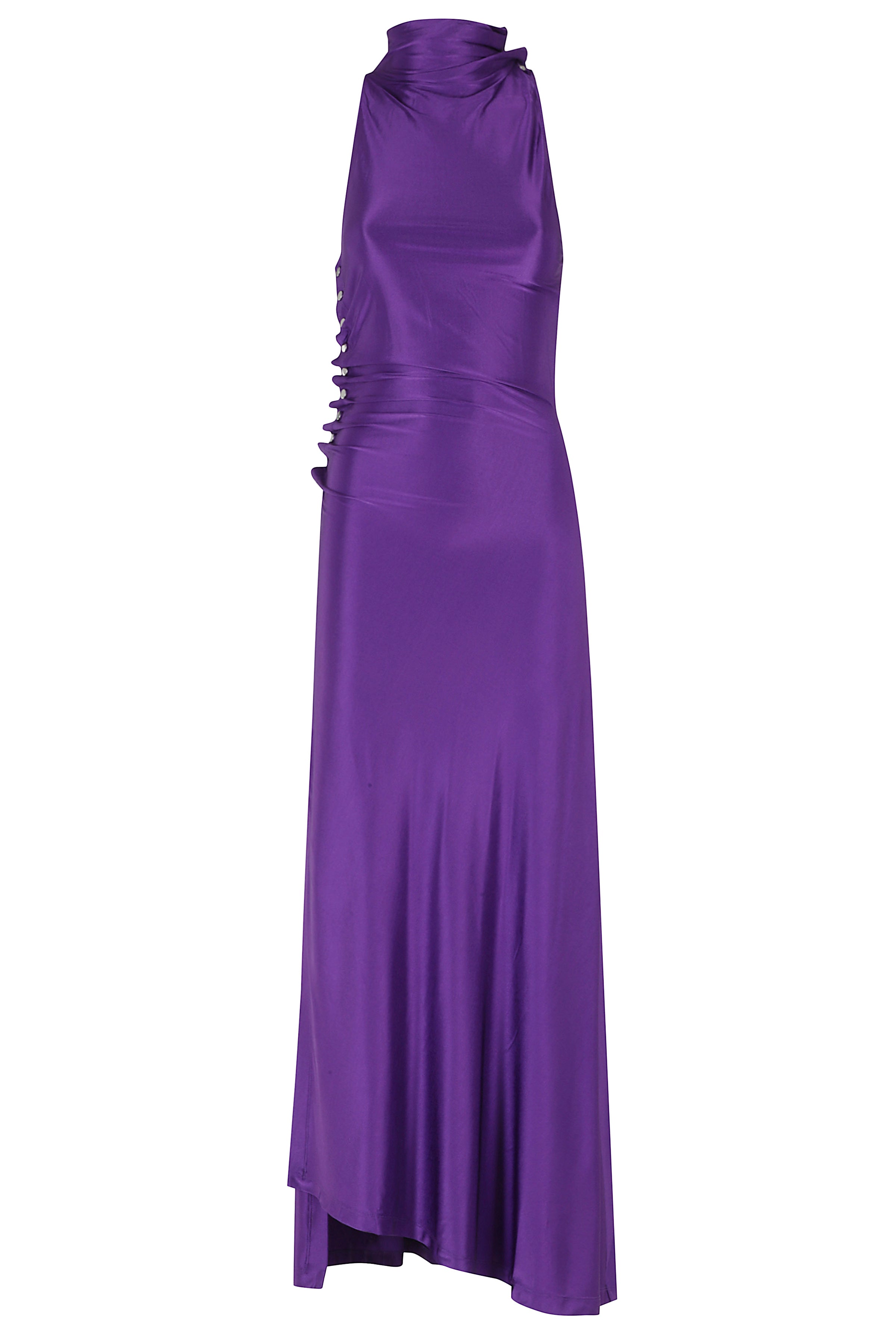 Robe Pink & Purple Elasthanne Abito