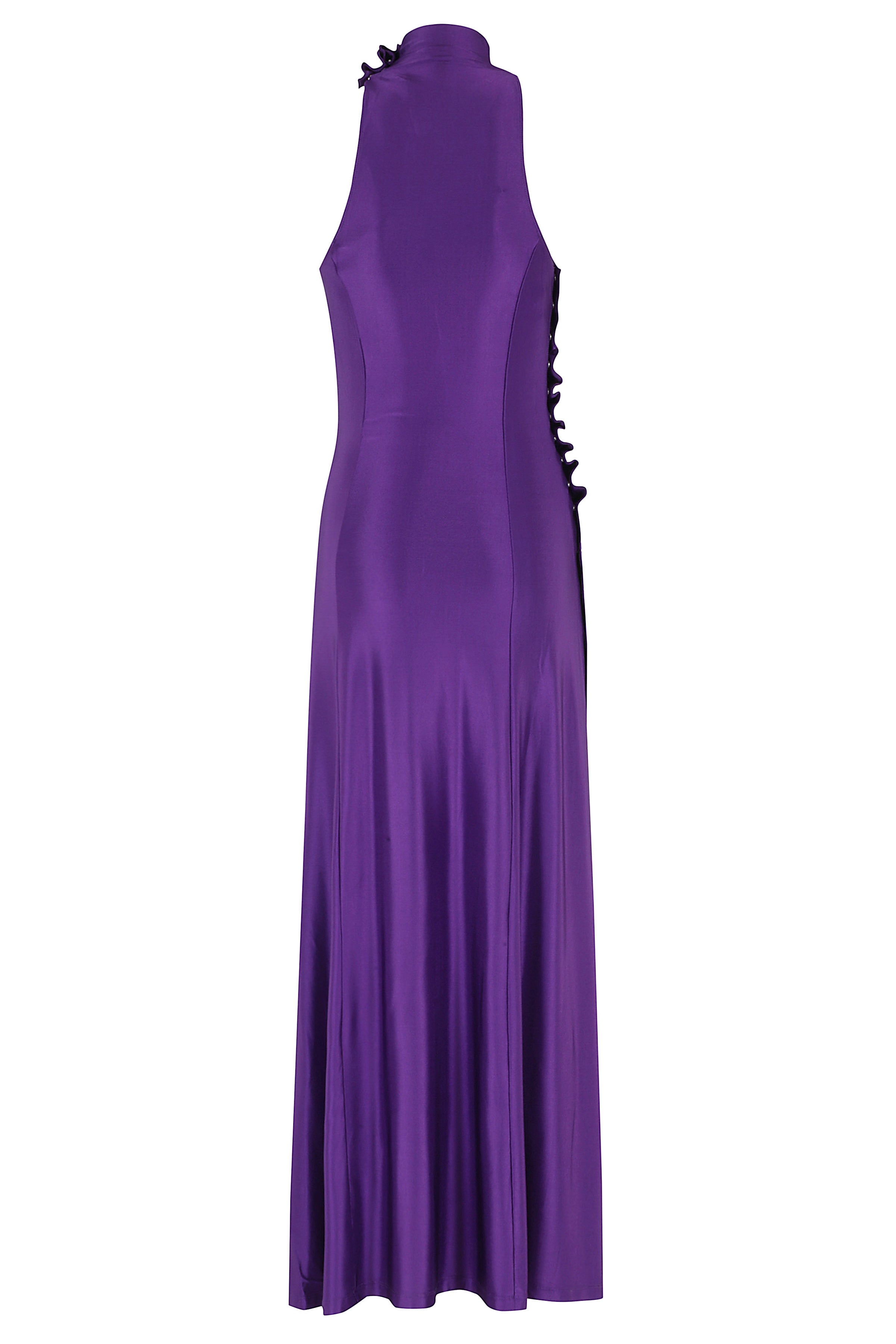 Robe Pink & Purple Elasthanne Abito