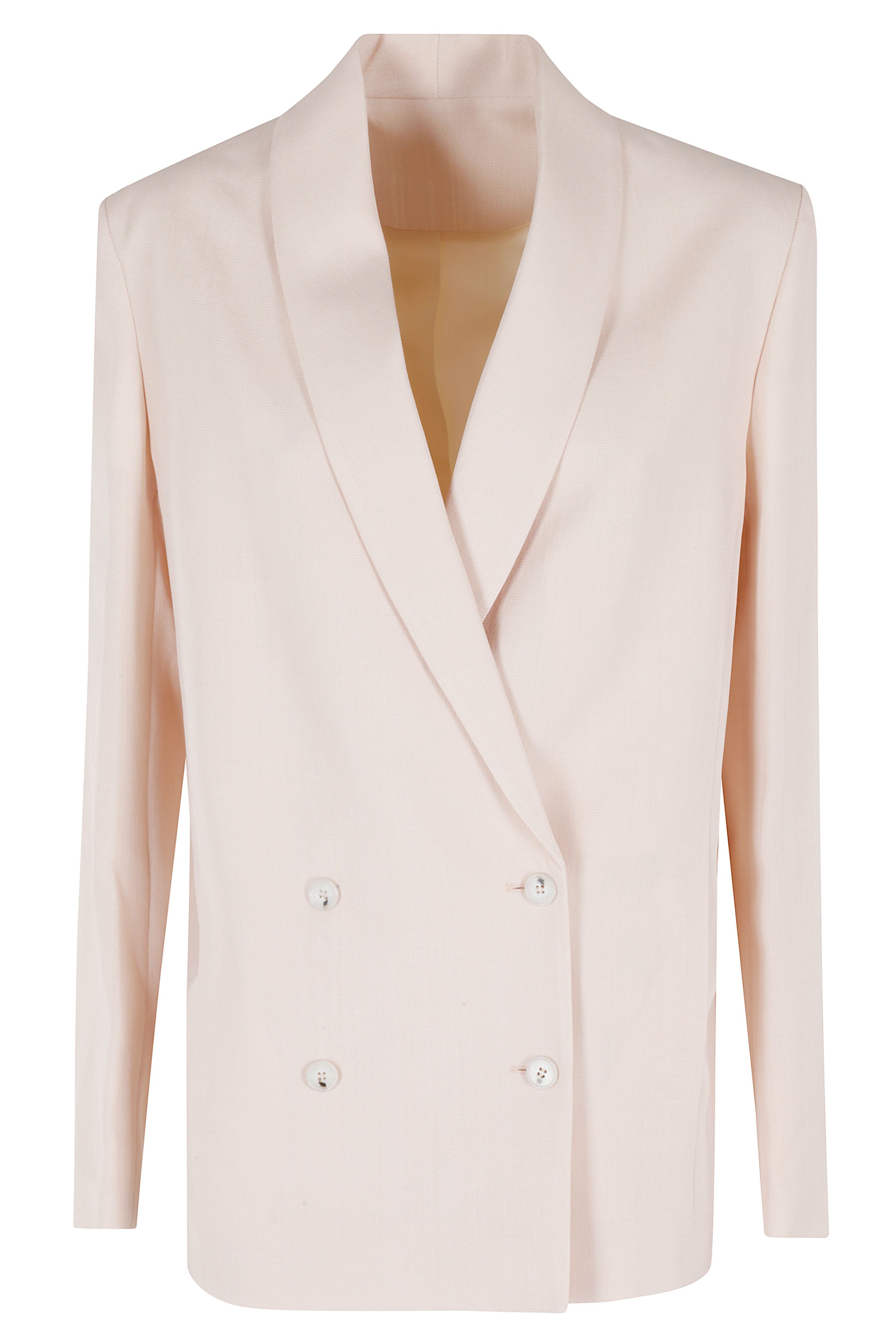 Minka Tailored Jacket Pink & Purple Viscose Virgin Wool Giacca
