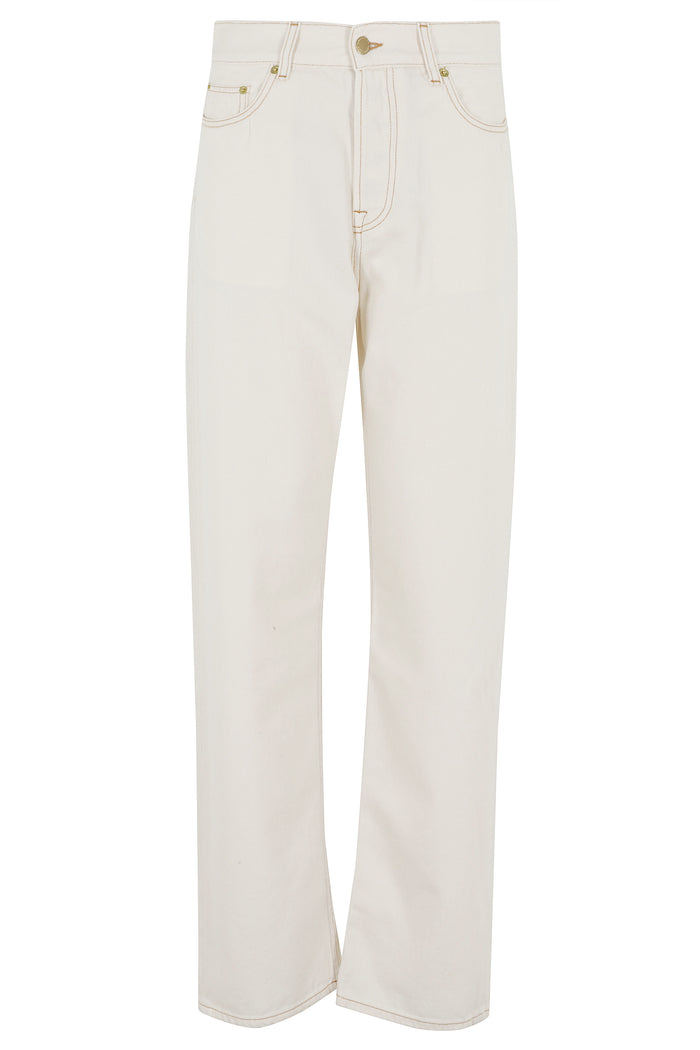 Gale Relaxed Fit Tencel Denim Nude & Neutrals Cotton Jean