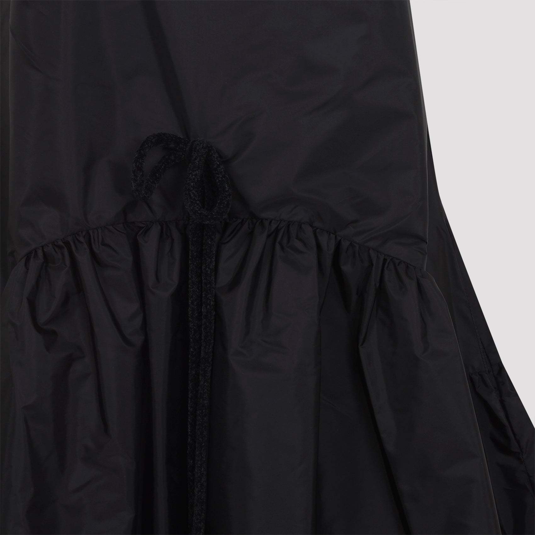 Simone Rocha Tapered Back Peplum Mini Dress Polyamide