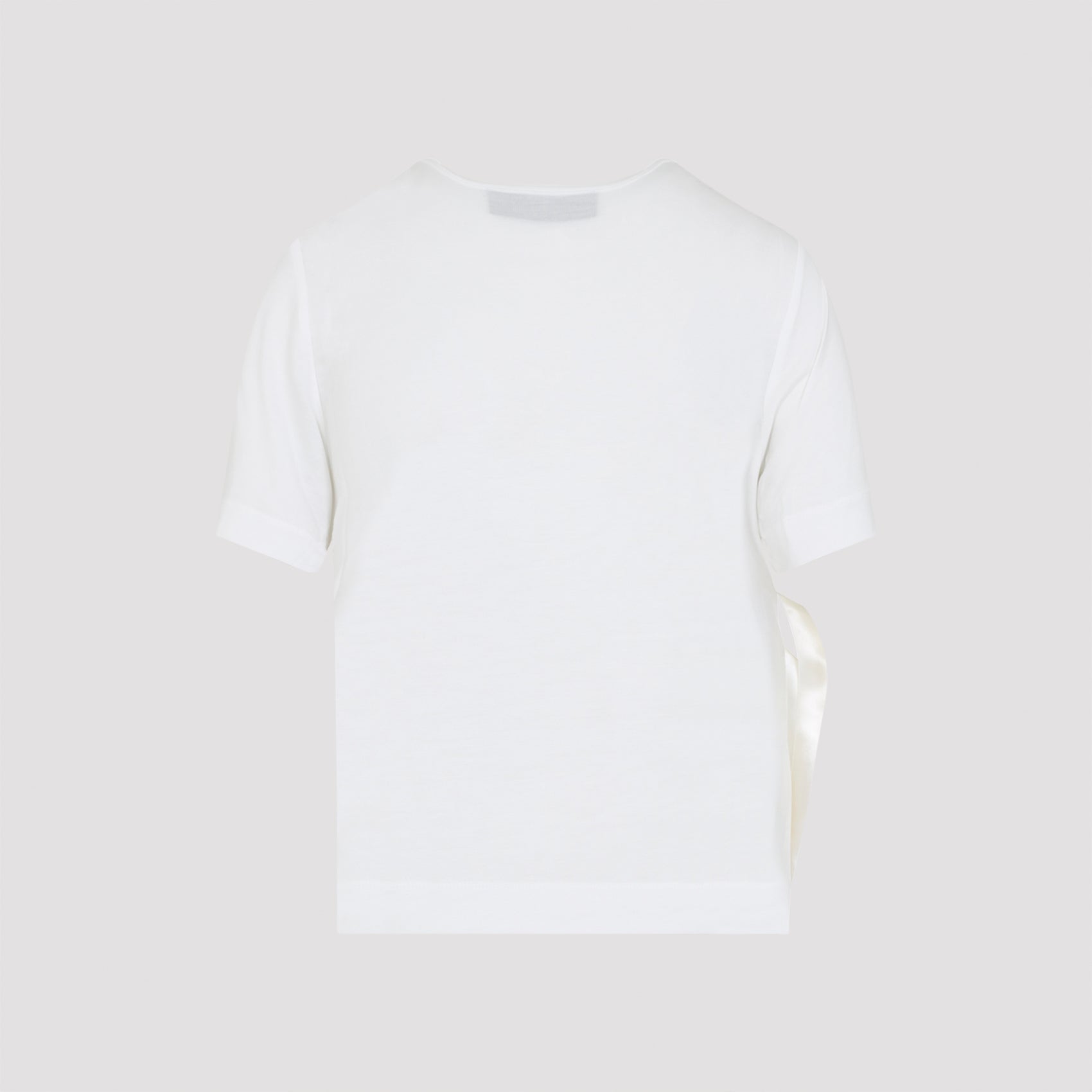 Simone Rocha Bow Sash Easy T-Shirt Lyocell