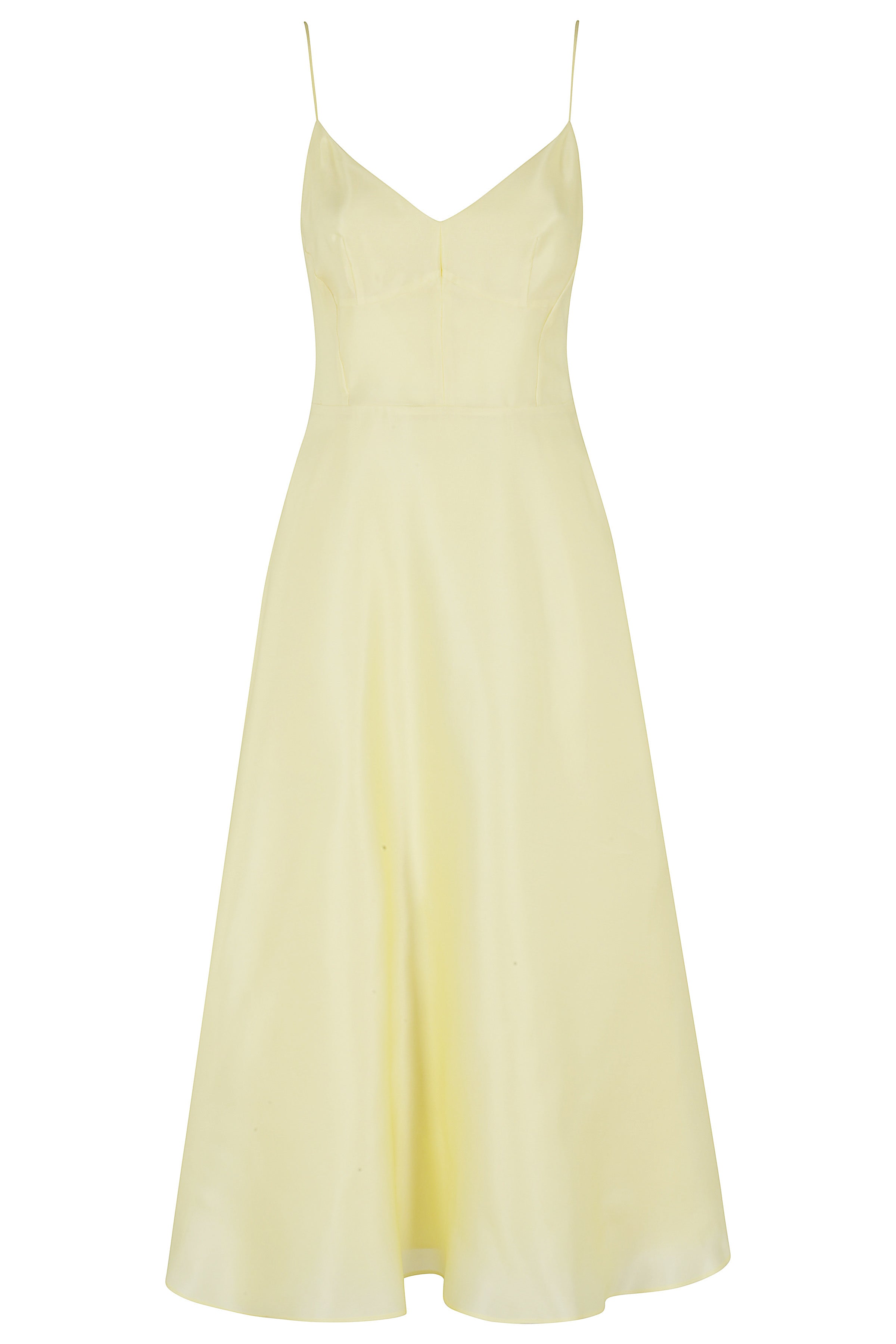 Abito Tripla Organza Yellow & Orange Seta