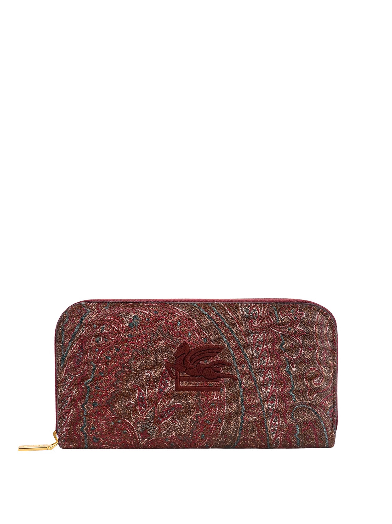 Etro Wallets Brown Cotone Poliestere