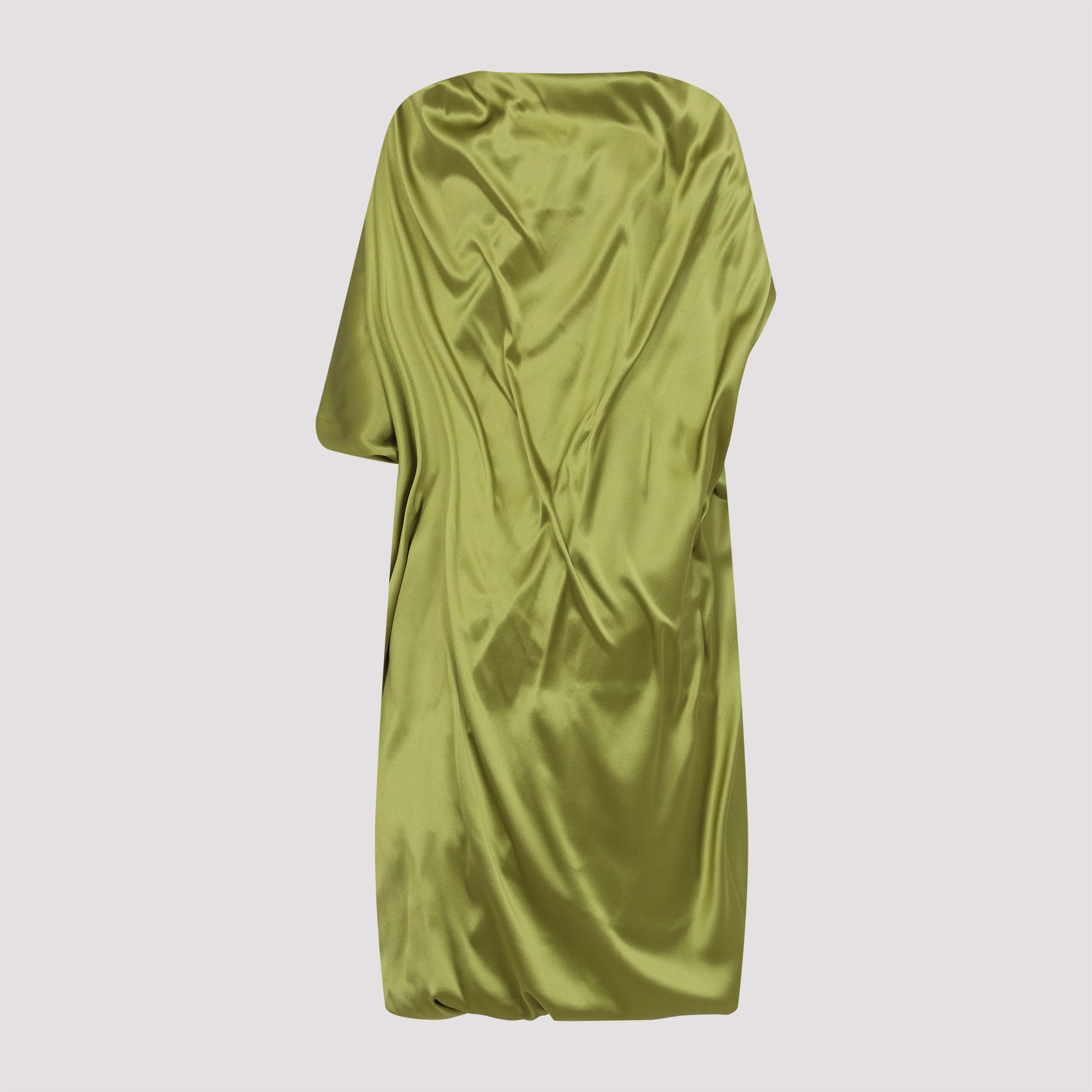 Dalant Dress Green Silk Elastan