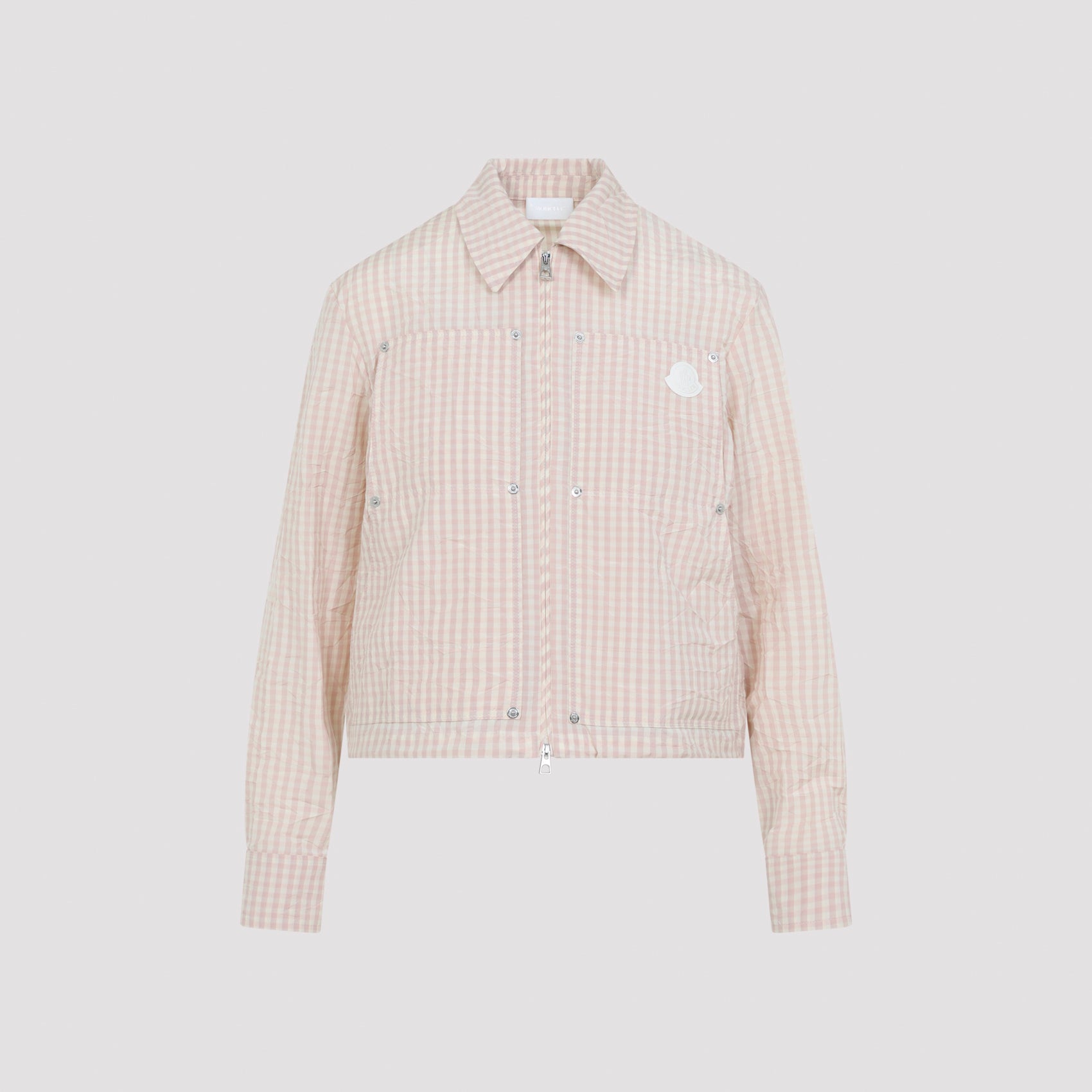 Cotton Shirt Pink & Purple Polyester