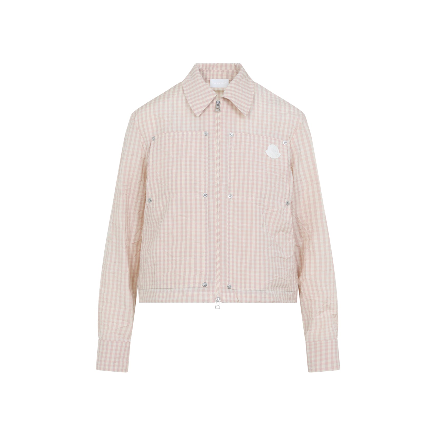 Cotton Shirt Pink & Purple Polyester