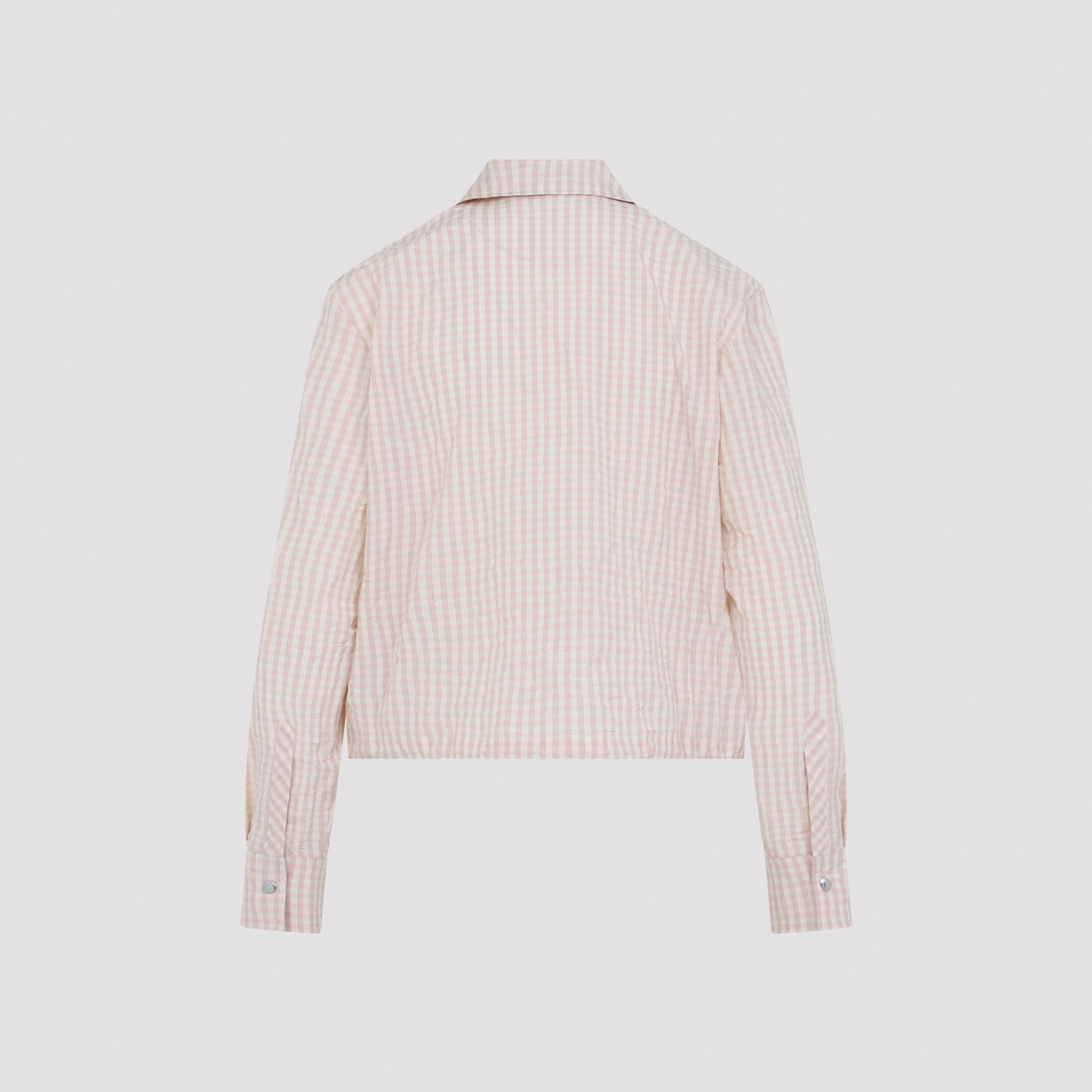 Cotton Shirt Pink & Purple Polyester