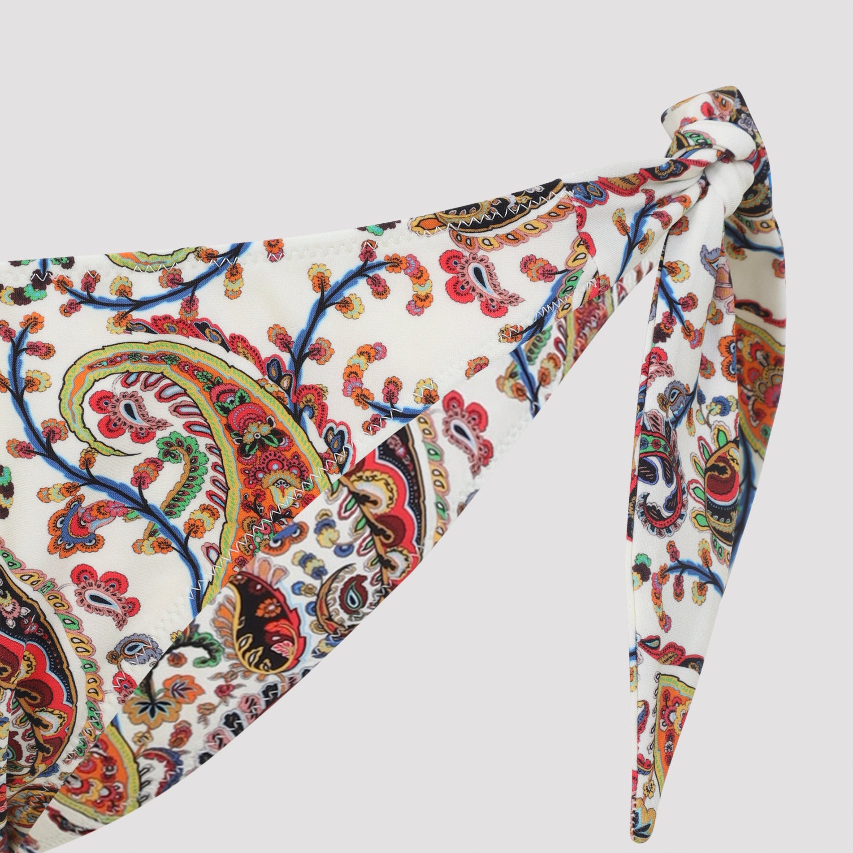 Halter Neck Bikini Multicolour Polyamide Elastan Swimwear
