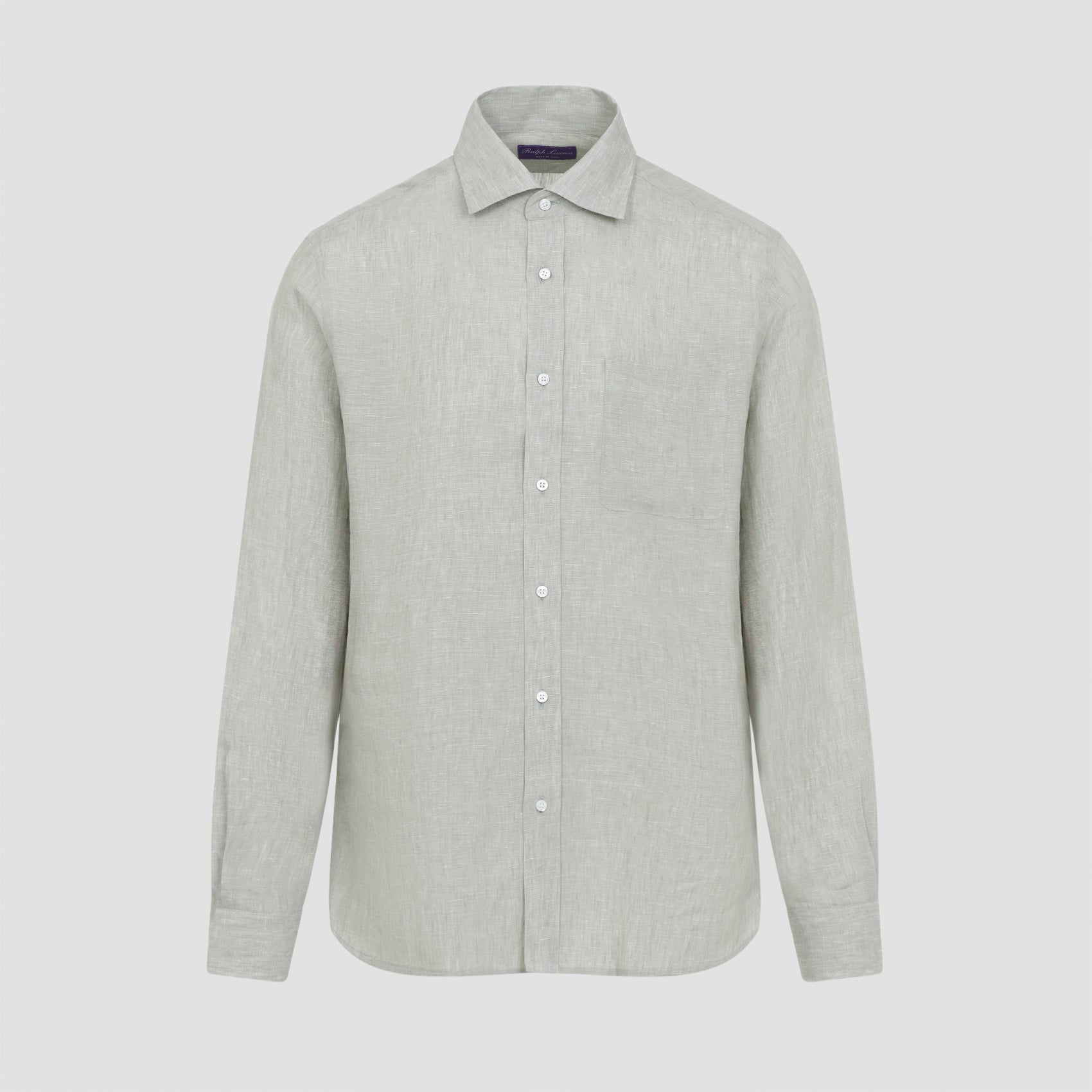 Shirt Green Linen