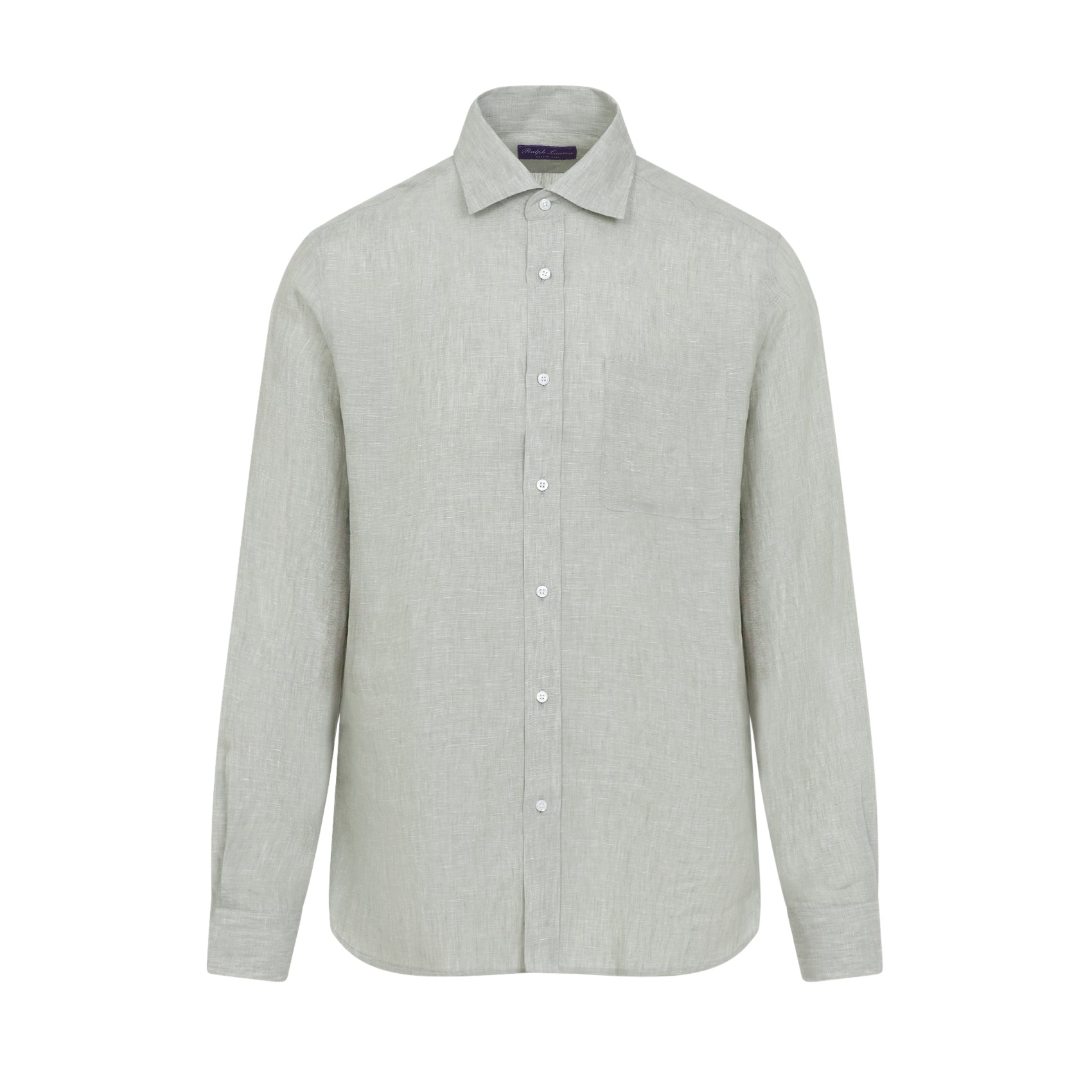 Shirt Green Linen