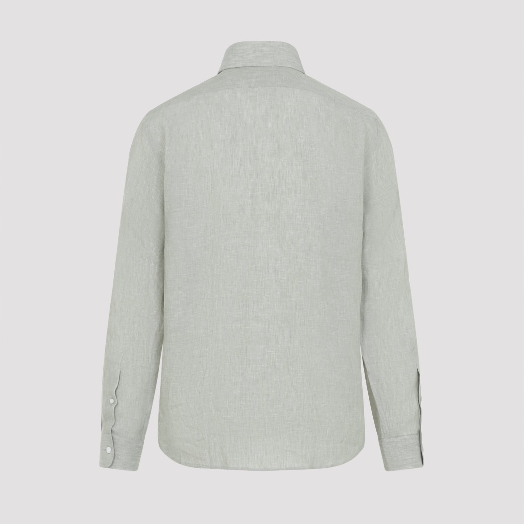 Shirt Green Linen