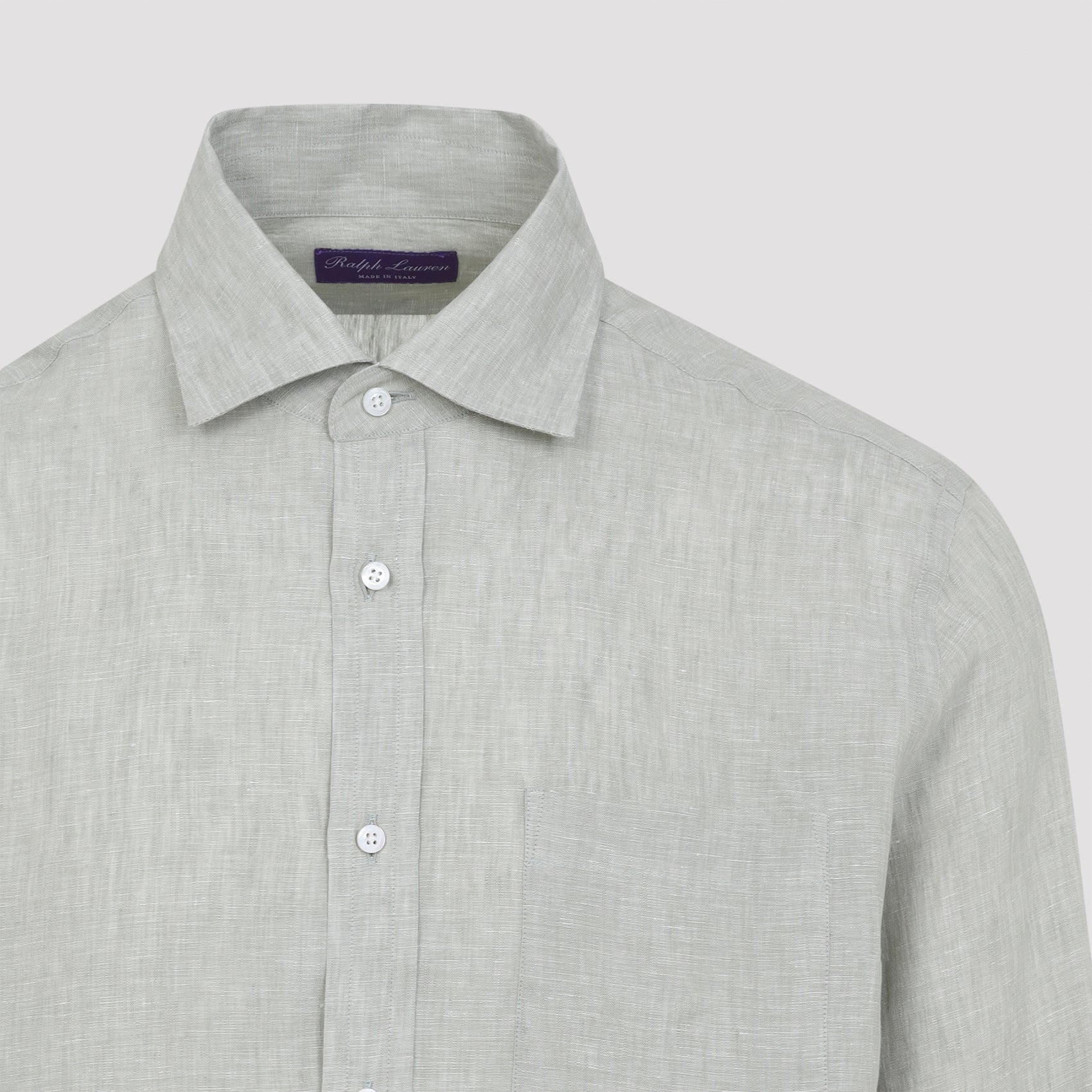 Shirt Green Linen