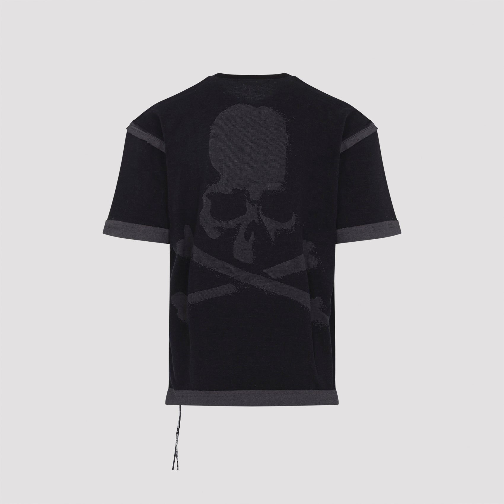 Cut-off T-shirt Black Cotton Tshirt