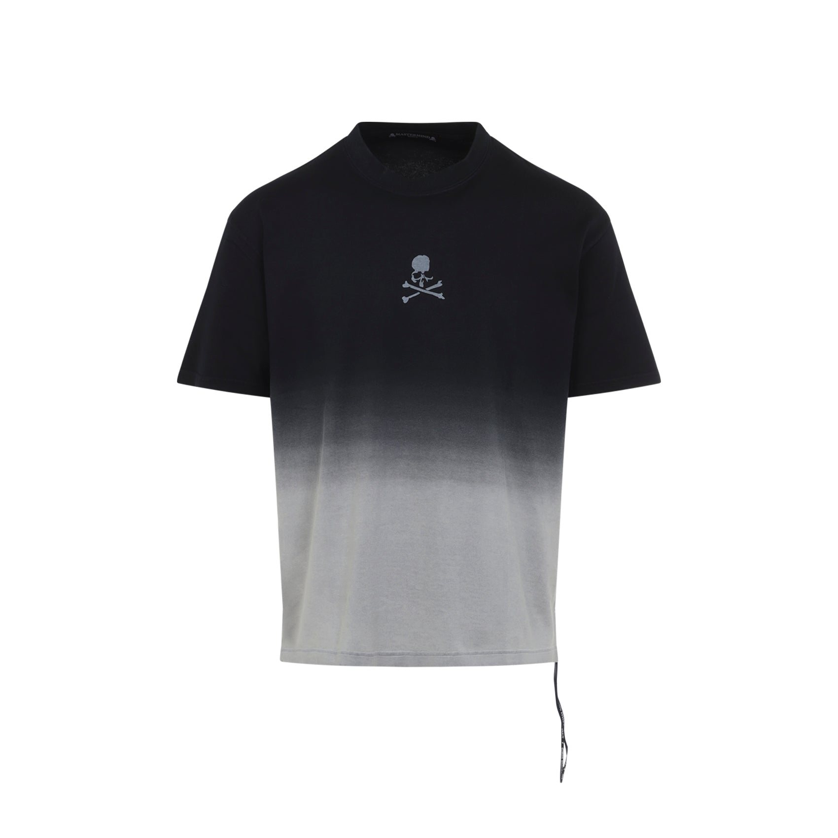 Faded T-shirt Black Cotton Tshirt