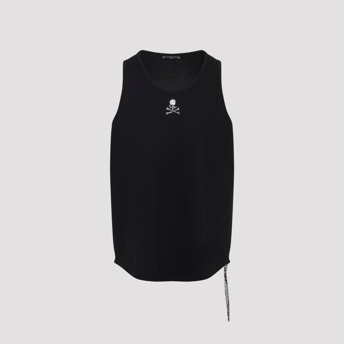 Swarovsky® Tank Top Black Cotton Crystals