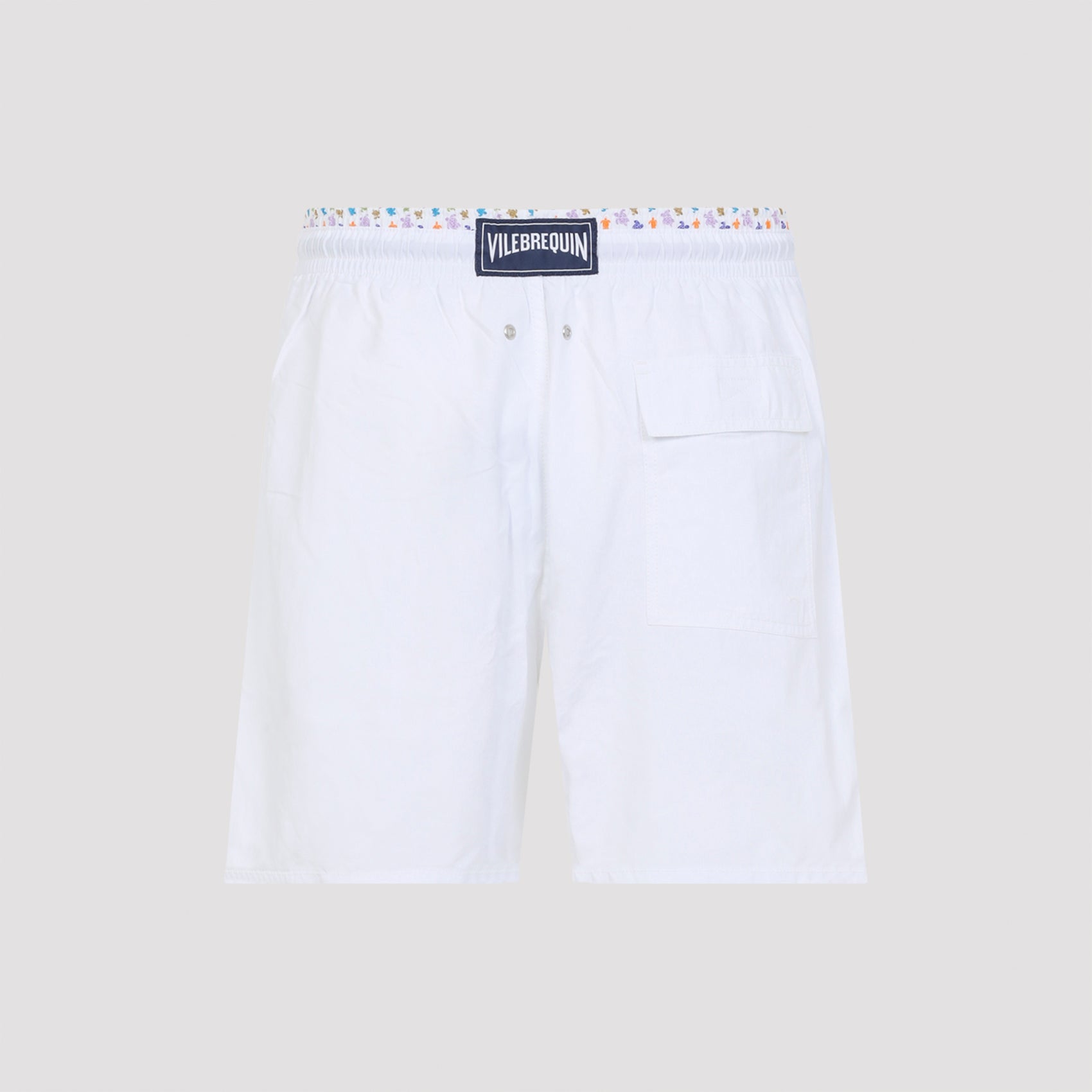 Moka Swim Shorts White Recycled Polyamide Swimwear