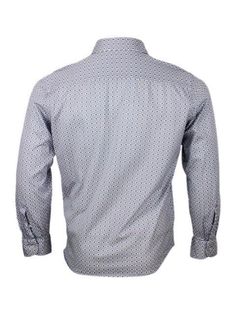 Sonrisa Shirts Bianco - Blu 100co