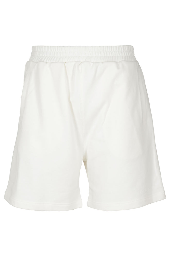 Bermuda Felpa White Cotone Short