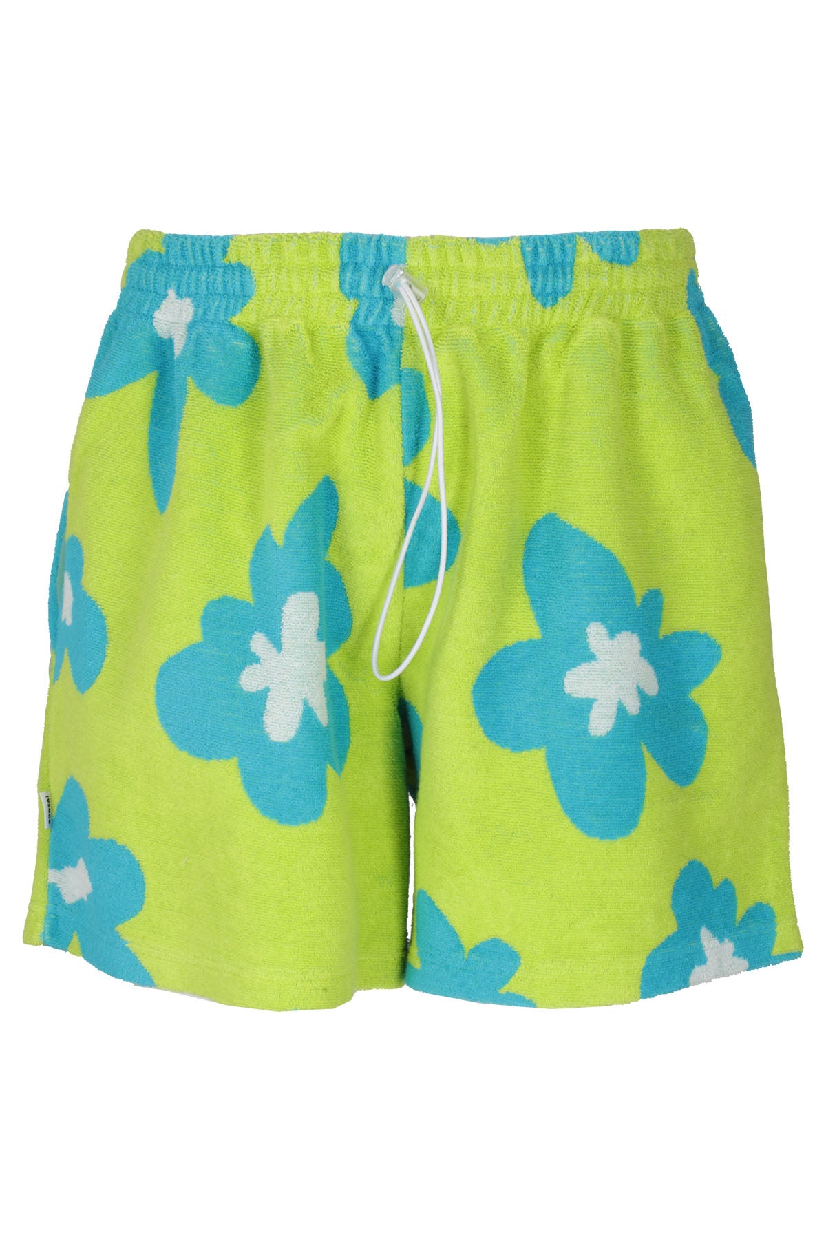 Basket Fit Short Green Cotone