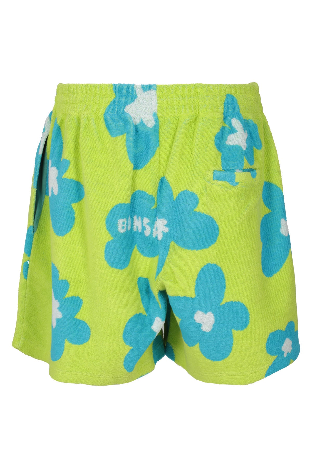 Basket Fit Short Green Cotone